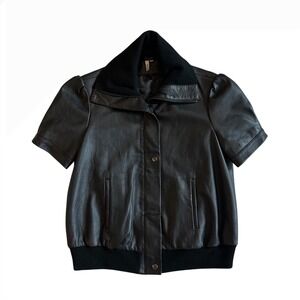IRO Black Leather Jacket